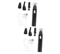 FRCOLOR 2 Set Taglia del naso tagliacapelli elettrico rasoi per il viso da donna regolabarba togli naso depilatore trimmer tagliacapelli portatile rasoio per barba pulito shampoo