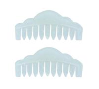 FRCOLOR 2 strumenti per il viso, per massaggiare il viso, per la terapia dell'agopuntura, massaggiatore per la testa di , pettine per grattacieli, liscia Cina