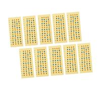 FRCOLOR 20 pezzi Adesivi Tastiera Ukulele per Principianti Decalcomanie Note Musicali Facili da Applicare Guida Pratica per Imparare Scale Rimovibili Senza Residui Leggeri e Compatti