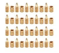 FRCOLOR 20 pezzi Allineatori in Lega di Zinco per Tavolo Manicotti Resistenti Antiruggine per Foglia Tavolo Perni Posizionatori Facili da Installare per Connessione Stabile e Livellata