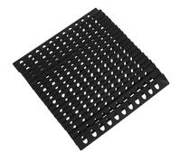FRCOLOR 20 Pezzi Coprilama per Coltelli da Cucina in Plastica Nera Protezione di Sicurezza per Lama, Custodia Resistente per Uso in Cucina e All'aperto