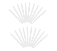 FRCOLOR 20 Pezzi Di Occhiali - Impugnature Cuscinetti Per Occhiali in Silicone Cuscinetti Per Aste Per Occhiali Sostituibili Accessori Per Occhiali Per Uno Stile Di Vita