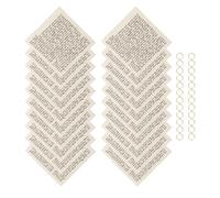 FRCOLOR 20 Pezzi Kosher Ebraici per Mezuzah Rotolo della Porta Pre-Arrotolato in Carta Resistente, Decorazione Casa Ebraica per Benedizione Mitzvah e Uso Rituale Quotidiano