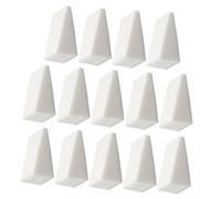 FRCOLOR 20 Pezzi Spugne per Manicure Sfumata Unghie Bianche Multiuso Sicure per Donna Ragazza Accessorio per Nail Art e Make-up Professionale