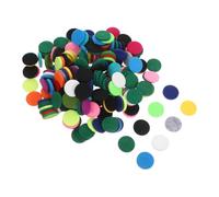 FRCOLOR 200 Pezzi Mini Diffuser Pads in Multi Color Nonwoven Fiber Aromatherapy Refill Mats For Essential Oil Perfume Diffuser Necklace Portable And Unscented