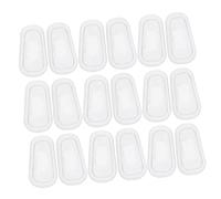 FRCOLOR 20paia Cuscinetti Nasali Antiscivolo Per Occhiali Silicone Di Naselli Morbidi e Comodi Per Uso Quotidiano Adatti Tutti Tipi Di Montature e Facili Da Installare