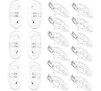 FRCOLOR 20paia of Anti-slip Silicone Nose Pads for Glasses Replacement Nose Pads for Comfort and Stability Suitable Frames and Sunglasses