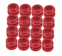 FRCOLOR 20pezzi Corde per Chitarra Metalliche Colorate da Perline di Coda per Chitarre Acustiche Folk Parti Riparazione per Chitarra Componenti di Coda Perline in Metallo