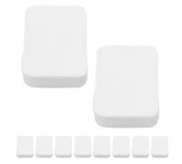 FRCOLOR 20pezzi Cottoni Struccanti in Morbido Non Dischetti di Cotone per Viso e Trucco Dischetti Ovali per Tonico e Pulizia per Cura Viaggi