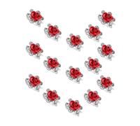 FRCOLOR 20pezzi Fermagli Per Capelli Mini Strass Accessori Per Capelli Per Bambine Ragazzo Ragazza Ragazza Piccoli Adatti Per Feste Scuola Dell'infanzia e Attività All Aperto Design Elegan