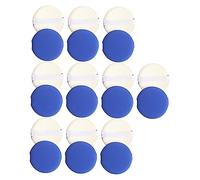 FRCOLOR 20pezzi Spugna per Cipria Piumino senza Lattice Delicata e Sicura da Usare Adatta per Fondotinta Correttore e Altri Trucchi Makeup Spugnette Rotonde per Applicazione Uniforme