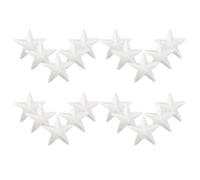 FRCOLOR 20pezzi Stelle in Schiuma Forma di Stella per Decorazioni Natalizie e Fai da Te Materiale Sicuro e Leggero per Addobbi e Lavoretti Creativi
