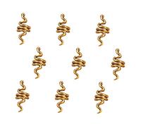 FRCOLOR 27 Pz anello per dreadlocks hair pin fermacapelli clip di terrore dorate fermagli per per dreadlocks polsini intrecciati con i dreadlocks anello dreadlocks in lega