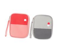 FRCOLOR 2pcs Borsa di immagazzinaggio Per Farmaci Vuoto Primo Sacchi di pronto soccorso Durevole Sacchetto di Medicina Per Esterni Piccolo Primo Soccorso Viaggio Container Alta Qualità Portatile,