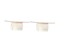 FRCOLOR 2pcs Sposa Pettine Laterale Fermaglio Dei Capelli Spoglio Pettine Dei Capelli Per Le Donne Delle Ragazze Dolce E Carino