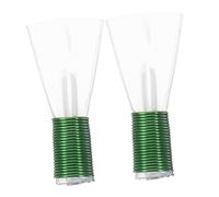 FRCOLOR 2pezzi Bocchino Per Ancia Suona Bocchino Di Ricambio in Plastica Fischietto Per Strumento Musicale Adattatore Per Suono Musicale Potenziamento Cinese Accesso Per Esercitarsi Lo