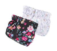 FRCOLOR 2pezzi Borsa Per Cosmetici Da Viaggio Portatile e Organizer Per Cosmetici Da Donna Custodia Per Oggetti Vari Leggera Per Viaggi d Affari Turismo e Uso Domestico