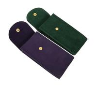 FRCOLOR 2pezzi Borsa per Orologi da Viaggio Custodia per Orologi Piccola Confezione per Protezione e Trasporto Meccanici