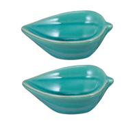 FRCOLOR 2pezzi Ceramic Essential Oil Dishes Set Aromatherapy Mixing Bowls for Beauty Salon and Spa for Storing Essential Oils and Relaxation