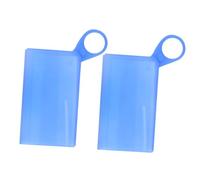 FRCOLOR 2pezzi Contenitore per Mascherine in Supporto Temporaneo per Maschera Clip per Contenitore per Uso Quotidiano Adatto per Casa e Viaggi