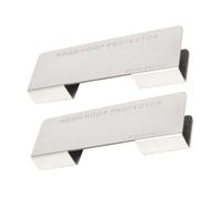 FRCOLOR 2pezzi Cuscinetti di Protezione per Cerchi Grancassa in Metallo per Batteria Jazz e Acustica Accessori per Batteria Elettrica Patch per Protezione per Superfici