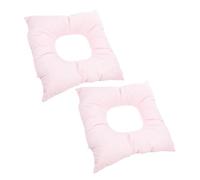 FRCOLOR 2pezzi Cuscino per Salone di Bellezza Faccio in Giù Poggiatesta per Massaggi Cuscino per Massaggio al Viso Cuscini da Viaggio Portatili Poggiatesta da Viaggio Morbido di Supporto