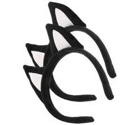 FRCOLOR 2pezzi Fasce Per Con Orecchie Da Cagnolino Accessori Per Costumi Tema Animali Per Feste e Cosplay Eleganti e Resilienti Adatte Per Adulti