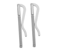 FRCOLOR 2pezzi Fermasoldi in Metallo Molla Fermasoldi Per Conservare i Soldi Fermaglio Di Fissaggio Per Fascicoli Fermaglio Per Assegni Morsetto Per Soldi