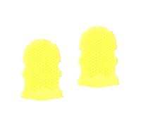 FRCOLOR 2pezzi Guanto Massaggiante Esfoliante Alimentare Scrubber Doppio Lato Per Pulizia e Massaggio Colori Casuali Per Tutti Tipi