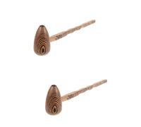 FRCOLOR 2pezzi Massaggiatore Legno Ergonomico Per Schiena e Corpo Strumento Per Rilascio Di Punti Trigger Massaggio Rilassante e Rigenerante Per Uso Domestico e Relax Durante Attività