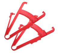 FRCOLOR 2pezzi Misuratore di Grasso Corporeo in Plastica Plicometro per Calcolo Imc Calibro per Grasso Dispositivo di Pesatura e Misurazione del Corpo Strumento di Fitness per Uomini