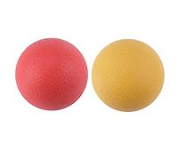FRCOLOR 2pezzi Palla Muscolare in Tpe Palla Da Yoga Per Schiena Palla Muscolare Per Rotolamento Automassaggio Riabilitazione Fitness e Benessere