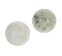 FRCOLOR 2pezzi Palline Massaggi Per Esercizi Manuali Sfere Baoding Per Rilassamento e Terapia Della Mano Con Scatola Di Immagazzinaggio Per Meditazione e Massaggio Dei Tessuti Profondi