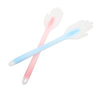 FRCOLOR 2pezzi Pattini Per Massaggio Acupoint Rosa Blu Strumento Di Del Corpo Per Rilassamento e Circolazione Adatto Tutta La Famiglia
