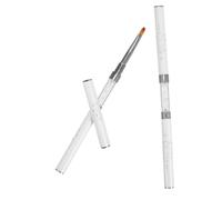 FRCOLOR 2pezzi Penna per Nail Art Penna per Dettagli di Pennelli per Nail Art Strisce per Smalto Strumento per Unghie Doppia Estremità Compatto e Leggero Adatto per Gel UV e Altri Metodi