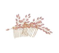 FRCOLOR 2pezzi Pettine per Capelli da Sposa Strass Accessori per Capelli da Sposa Fatti Mano Design Unico per Acconciature e Look da Pettini Laterali Scintillanti