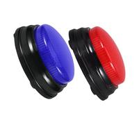 FRCOLOR 2pezzi Pulsante di con Suono di e Allarme Pulsante Luminoso per Giochi e Feste per Interazione e Intrattenimento