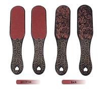 FRCOLOR 2pezzi Raspa Per Piedi Strumento Per Pedicure Professionale e Domestico Rimozione Di Calli e Morta Manico Ergonomico Per Liscia