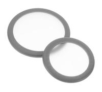 FRCOLOR 2pezzi Ricambi Per Stetoscopio Punte Di Ricambio Per Diaframma Pediatrico Campana Di Ricambio Tubi Di Auricolari Di Kit Di Ricambi Per Stetoscopio Sostituzione Facile Per Uso Medic