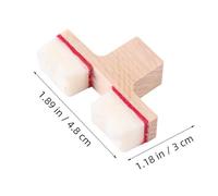 FRCOLOR 2pezzi Smorzatori Per Pianoforte Verticale in Feltro Accessorio Manutenzione Piano Silenziatore Duraturo e Comodo Al Tocco