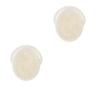 FRCOLOR 2pezzi Spazzola Per Bagno Silicone Per Ragazzo Ragazza Spazzola Portatile Per Lavaggio Shampoo e Massaggio Adatta Ragazzo Ragazza e Adulti Facile Da Pulire e Delicata Sulla