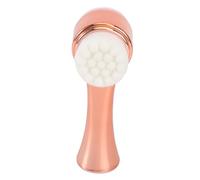 FRCOLOR 2pezzi Spazzola Per Pulizia Viso Manuale Con Manico Ergonomico Strumento Per Della Accessorio Per Donna Colorazione Oro Rosa
