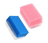 FRCOLOR 2pezzi Spugna Massaggio Sensoriale Per Spazzola Training Tattile Per Prima Infanzia Morbida Sicura Sulla Rapida Asciugatura Per Bagnetto Quotidiano