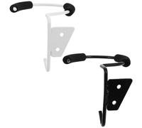 FRCOLOR 2pezzi Supporto Per Asciugacapelli Da Parete Per Bagno Pratico Organizer Per Attrezzatura Per Capelli Supporto Da Parete Per Asciugacapelli Per Per Casa e Salone