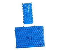 FRCOLOR 2pezzi Tappetino Massaggiante Per Piedi Cuscinetto Massaggiante Per Piedi Per Riflessologia Plantare Design Forma Di Pallina Diversi Gradi Di Pressione Per Casa e Ufficio