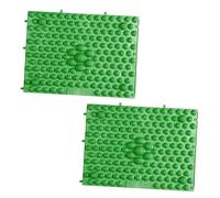 FRCOLOR 2pezzi Tappetino Massaggiante per Piedi in Materiale di Cuscinetto per Riflessologia Plantare Strumento per Massaggio Dita dei Piedi Design Pallina Massaggiante Diverse Pressioni P