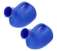 FRCOLOR 2pezzi Urinal Pot Con Comodo e Portatile Per Anziani e Facile e Resistente Due