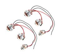 FRCOLOR 2sets Cavo Per Basso Elettrico Kit Di Cablaggio Per Chitarra Connettore Per Basso Cavo Per Pickup Trasmissione Audio Pura Compatibilità Multi-modello Materiale Resistente All Conne