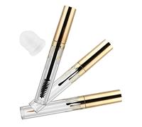 FRCOLOR 3 flaconi per il trucco, tubi lucidalabbra, trasparente, rossetto, contenitore per il per le labbra, bottiglia per lucidalabbra fai da te, bottiglia cosmetica di ciglia finte,