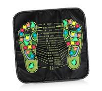 FRCOLOR 3 Pcs Tappetino Di Massaggio Del Piede Riflessologia Plantare Yoga Mat Strumenti Massaggiatore Del Piede Digitopressione Tappetini Pieghevole Massaggiatore Del Piede Riflessologia